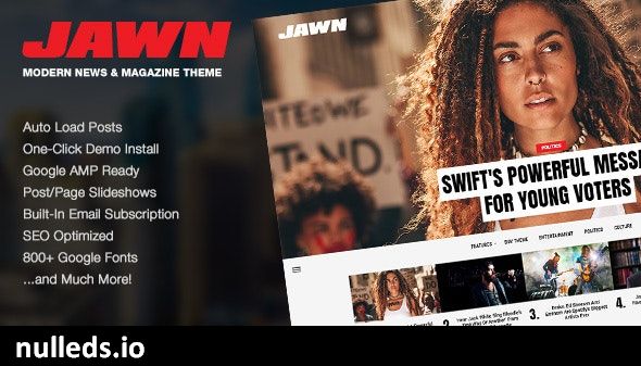 Jawn - Modern WordPress News & Magazine Theme