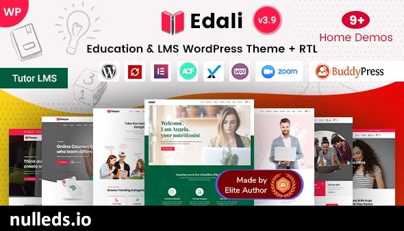 Edali - Education LMS & Online Courses WordPress Theme