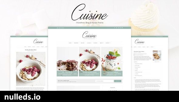 Cuisine - WordPress Blog & Recipe Theme