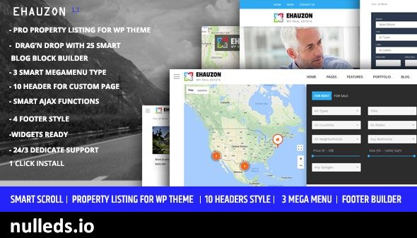 Ehauzon - Property Listing for WordPress Theme