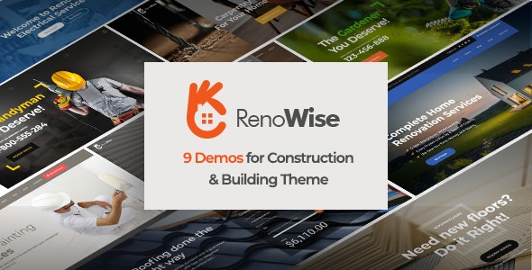 RenoWise - Construction & Building Theme