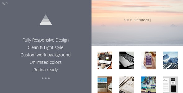 AER - Clean & Light WordPress Theme