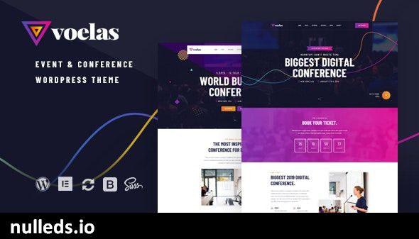 Voelas - Event & Conference WordPress Theme