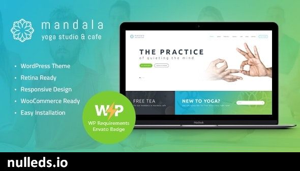 Mandala | Yoga Studio and Wellness Center WordPress Theme