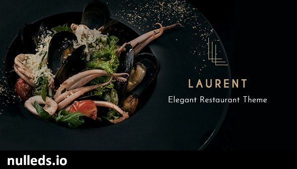 Laurent - Elegant Restaurant Theme