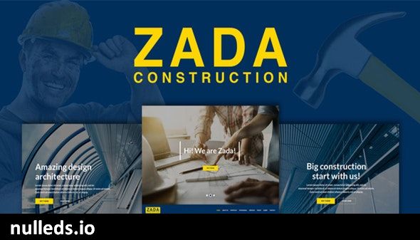 Zada - Construction WordPress Theme