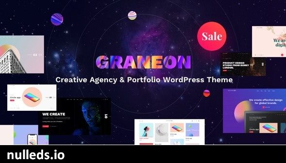 Graneon - Creative Artist Portfolio WordPress theme