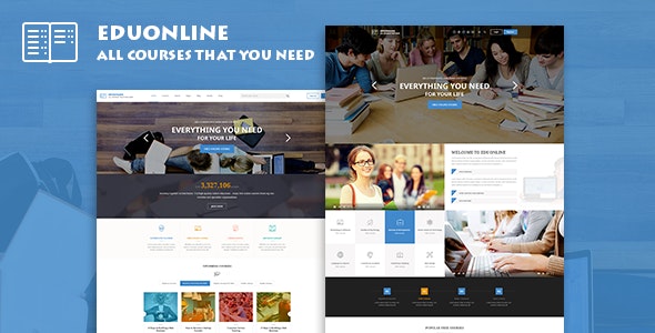 Eduonline - Education & University WordPress Theme