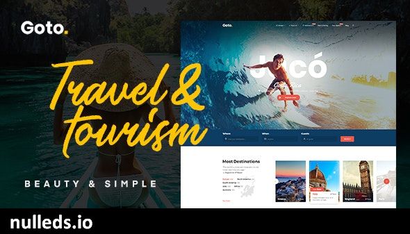 Goto - Tour & Travel WordPress Theme