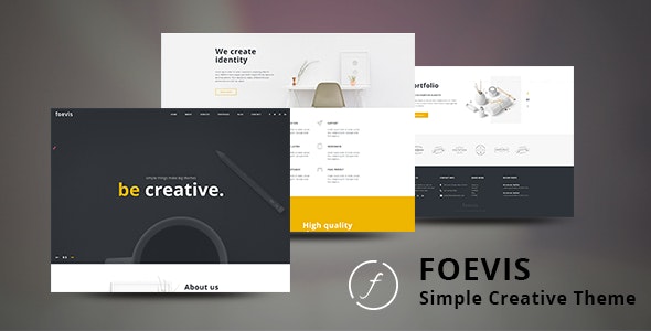 Foevis - Portfolio WordPress Theme