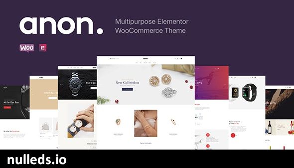 Anon - Multipurpose Elementor WooCommerce Themes