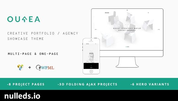 Ourea - Creative Portfolio / Agency WP Theme