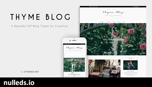 Thyme - A Blog & Shop Theme for WordPress