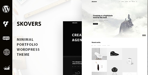 Skovers - Minimal Portfolio WordPress Theme