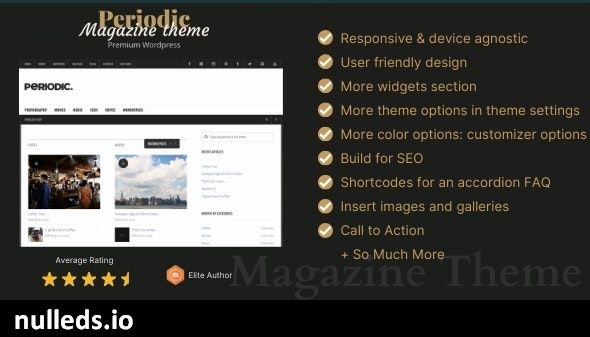 Periodic - A Premium WordPress Magazine Theme