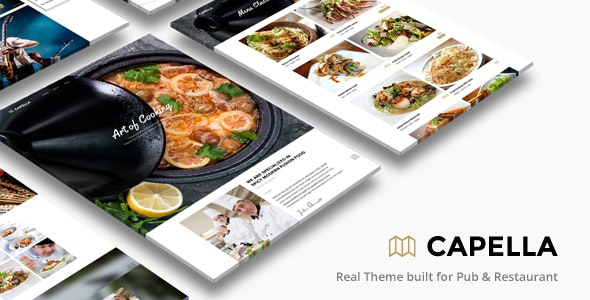 Capella | Restaurant WordPress