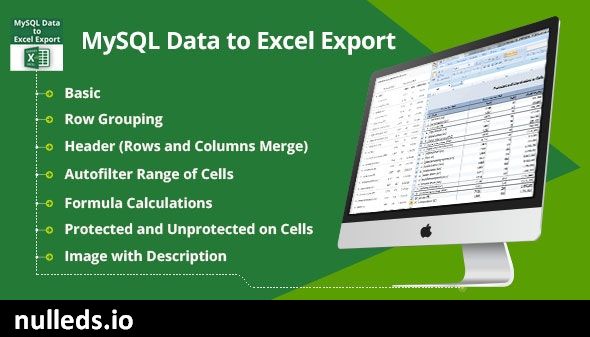 MySQL Data to Excel Export