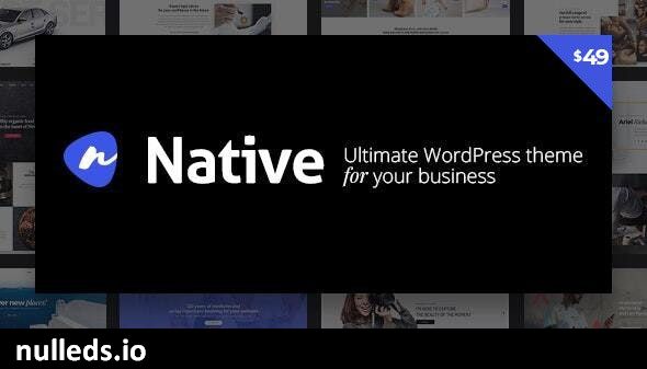 Native - Stylish Multi-Purpose Creative WP Theme