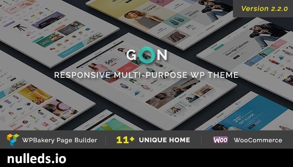 Gon | Responsive Multi-Purpose WordPress Theme