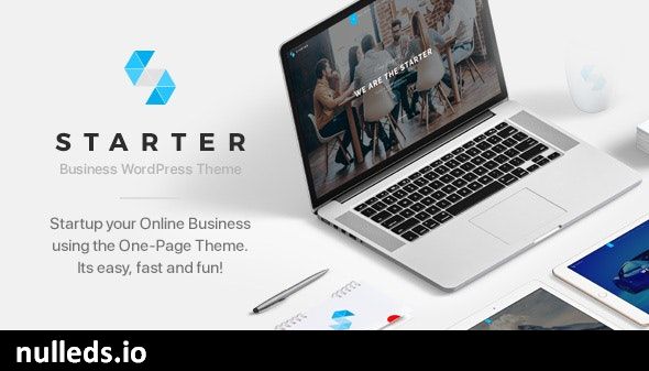 Starter | Business One-Page WordPress Theme