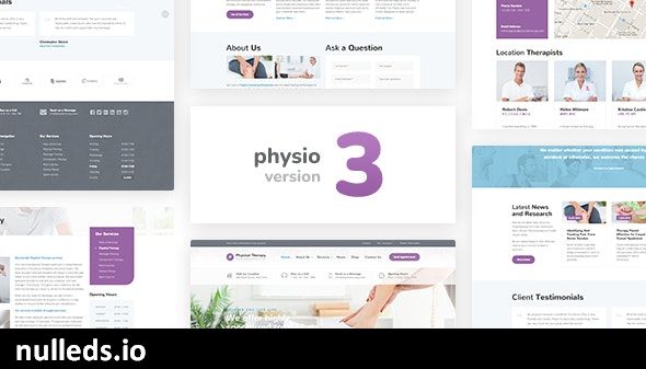 Physio - Physical Therapy & Medical Clinic WP Theme