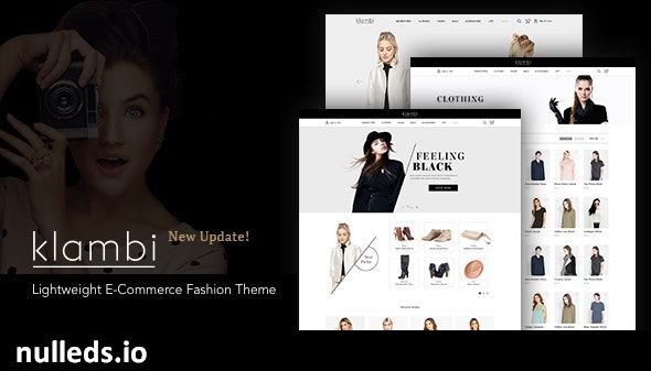 Klambi - Lightweight E-Commerce Fashion Theme