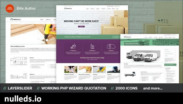 REMOVALS - Moving WordPress Theme