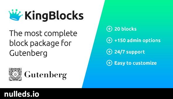 KingBlocks - Amazing Gutenberg Blocks