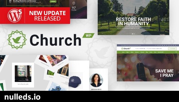 ChurchWP - A Contemporary WordPress Theme for Churches