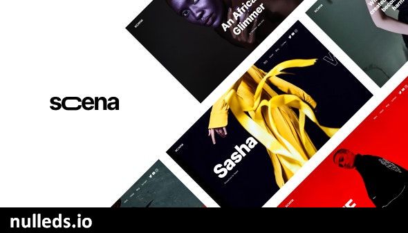 Scena - Creative Ajax Portfolio Theme