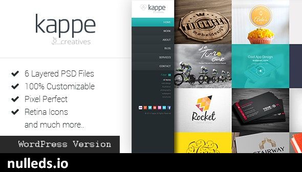 Kappe - Full Screen Portfolio & Blog WP Theme