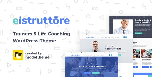 Eistruttore - Speaker and Life Coach WordPress Theme