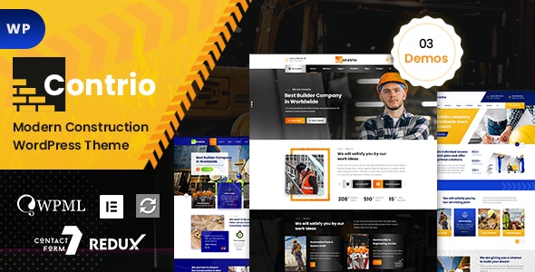 Contio - Construction WordPress