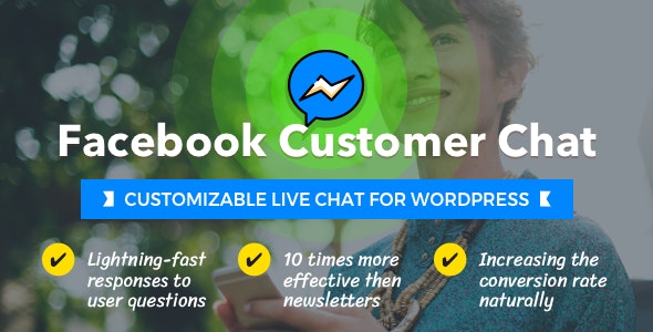 Facebook Customer Chat - Customizable Live Chat for WordPress