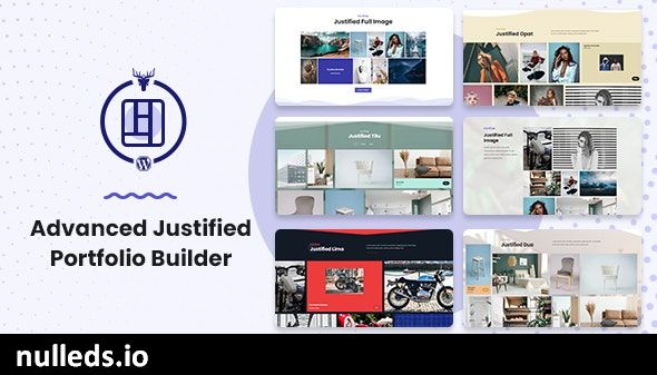 Advanced Justified Portfolio Builder