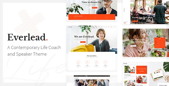 Everlead - Life Coach and Speaker Theme