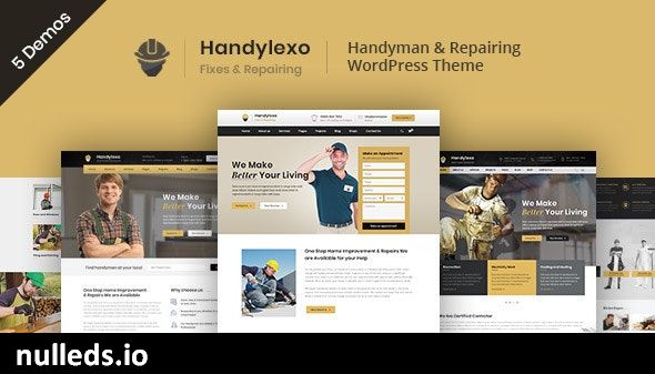 Handylexo | Handyman Repairing WordPress Theme