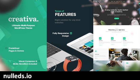 Creativa - Multi-Purpose WordPress Theme