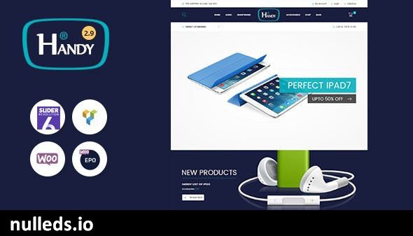 Handy Shop - Digital RTL Responsive WooComerce WordPress Theme