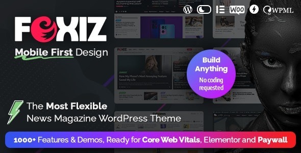 Foxiz WordPress Newspaper and Magazine Free Download