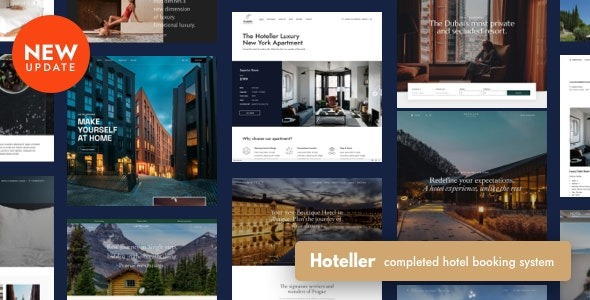 Hoteller Booking WordPress Nulled