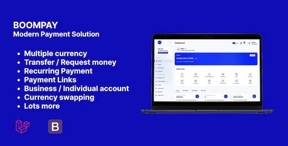 Free Download Boompay v4.0.2 Modern Payment Gateway