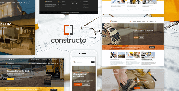 Download Latest Construct v4.3.2 Construction, Building WordPress Theme