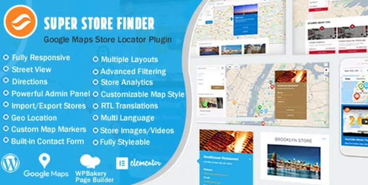 Download Latest Super Store Finder for WordPress v7.0